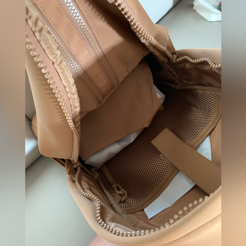 Dagne Dover Camel Backpack - Picture 7 of 7